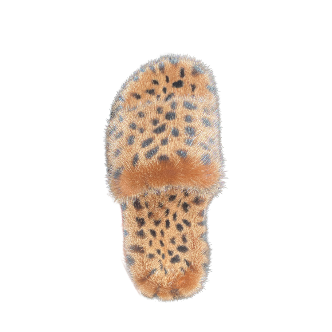 Ultra-Plush Mink Slides